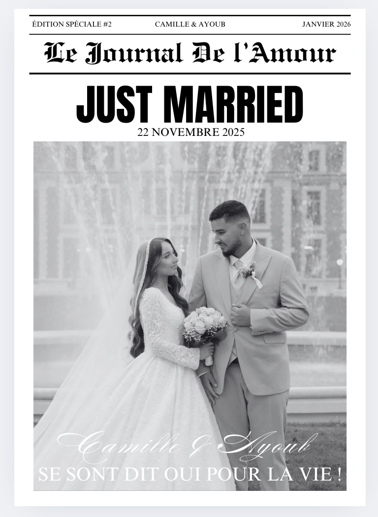 Journal Just Married